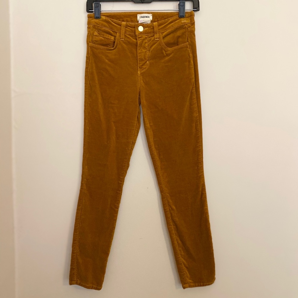 L’AGENCE velvet pants